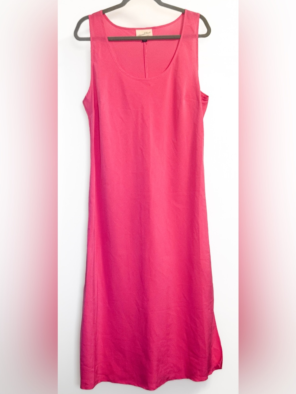 Universal Thread Pink Sleeveless Maxi Dress XL Relaxed Summer